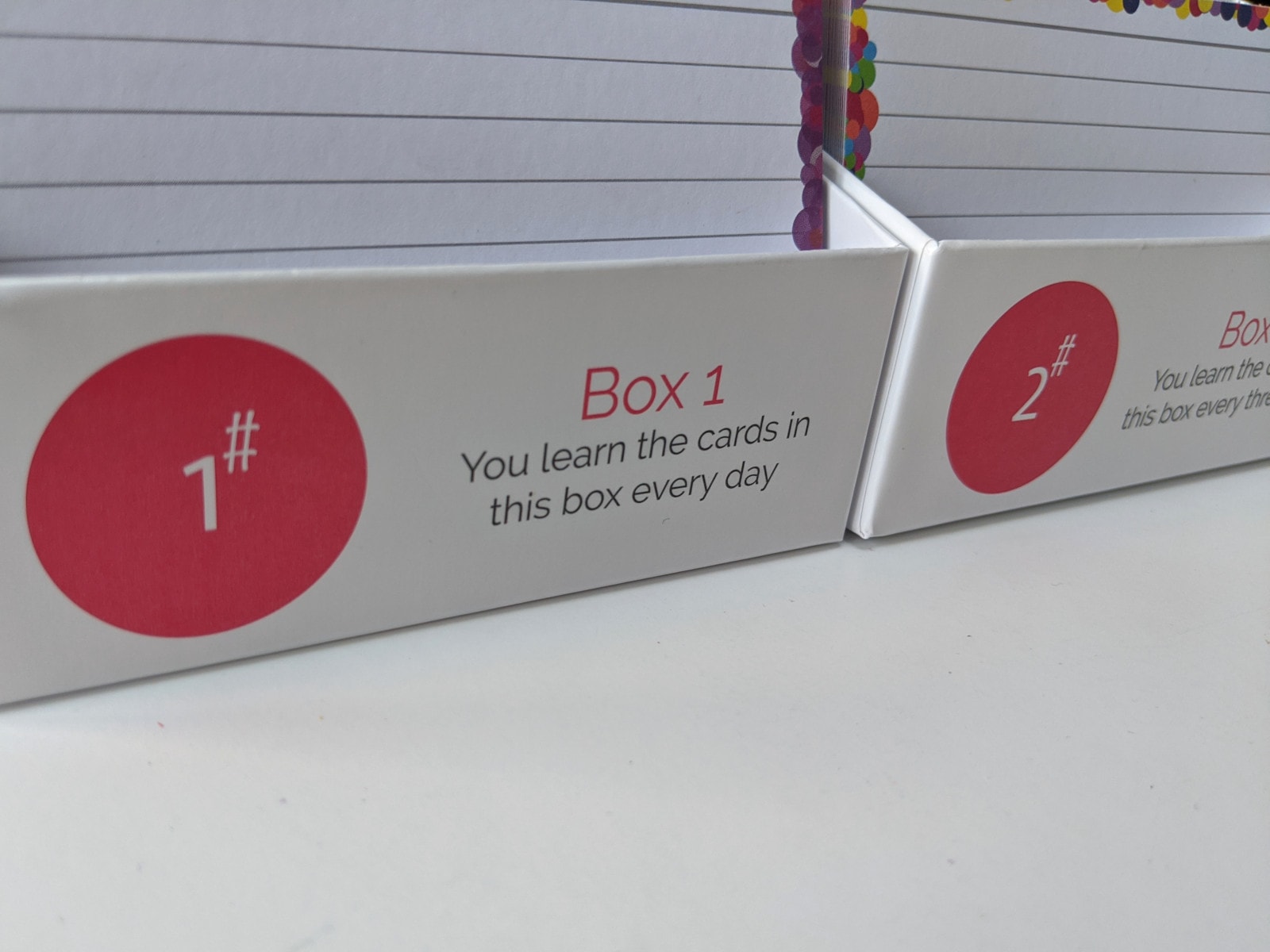 Exambundle 1000 flashcards + Leitner Boxes - Flashcards and Stationery