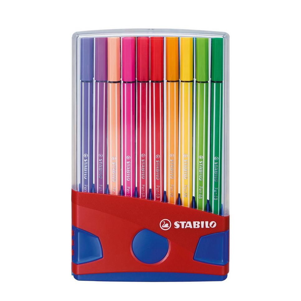 STABILO Pen 68 Color Parade - 20 Colours and Stationery