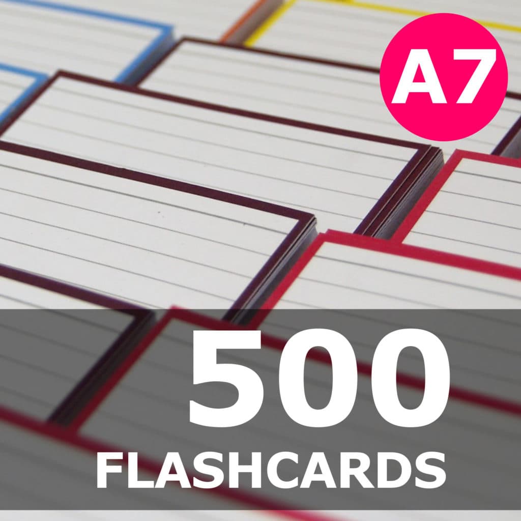 Create your bundle - A7 flashcards