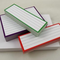 Testpack Flashcards Green Purple Red Blank