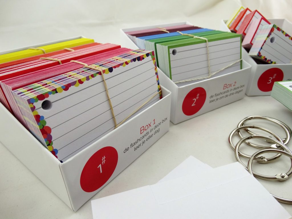 Exambundle 1000 flashcards + Leitner Boxes - Flashcards and Stationery