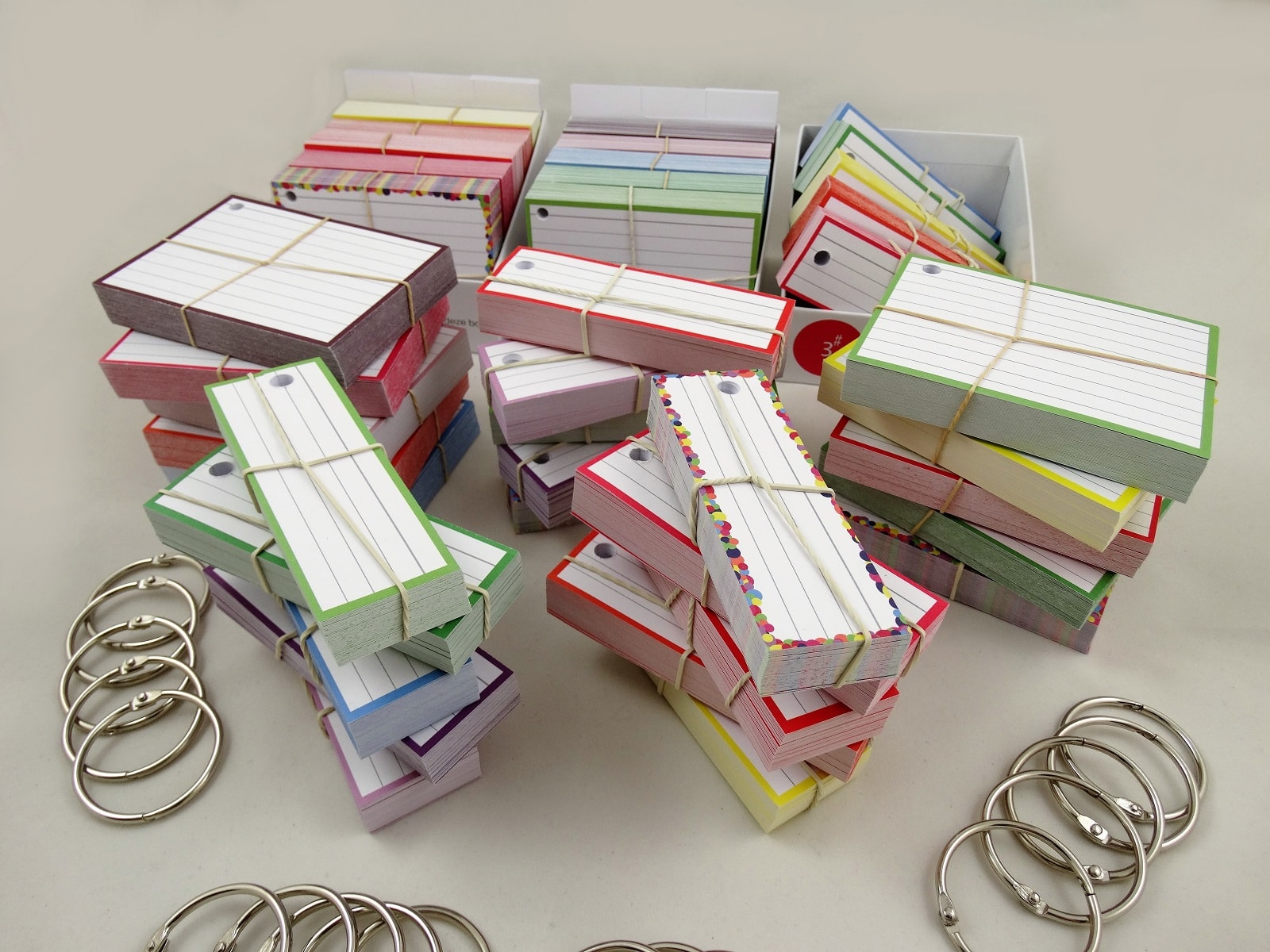 Exambundle 2000 flashcards + Leitner Boxes - Flashcards and Stationery