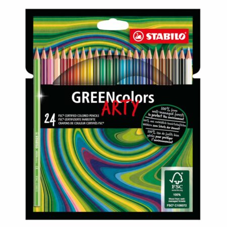 STABILO GREENcolors ARTY Pencils 24 colours