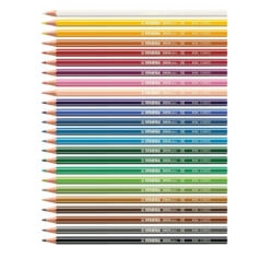 STABILO GREENcolors ARTY Pencils 24 colours open